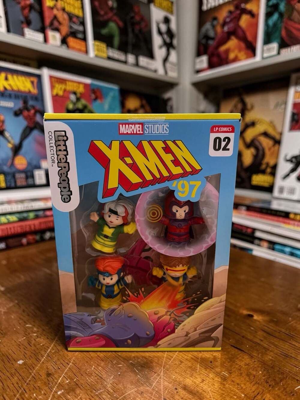 Fisher-Price Little People Collector Marvel X-Men '97 Issue 2 Magneto 4 pc Set